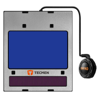 Светофильтр сварочной маски хамелеон TECMEN ADF815S (С внешней кнопкой переключения режима зачистки)