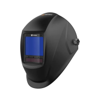 Сварочная маска хамелеон TECMEN ADF820L TM16 Черная (С внешней кнопкой переключения режима зачистки)