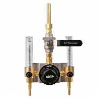 Пост газовый (точка отбора) UNISET TWINFLOW KRASS AR/CO2 Углекислый газ/Аргон