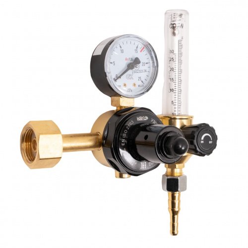 Регулятор расхода газа У 30/АР 40 КР Р с ротаметром – 150/- бар; вх. G3/4"; вых. M16х1,5; 30/40 л/мин KRASS 2133509PV