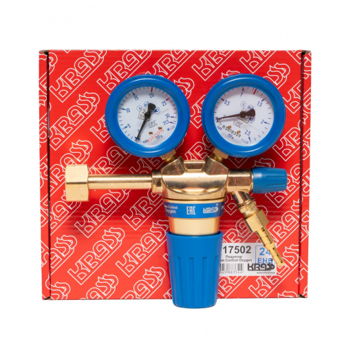Редуктор кислородный Base Control Oxygen – 200/12,5 бар; вх. G3/4"; вых. M16х1,5; 50 м3/ч KRASS 2117502PV