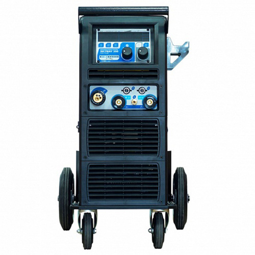 Инверторный сварочный полуавтомат для сварки алюминия AuroraPRO SKYWAY 350 DUAL PULSE с воздушным охлаждением