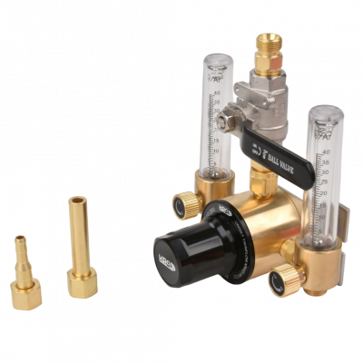 Пост газовый (точка отбора) UNISET TWINFLOW KRASS AR/CO2 Углекислый газ/Аргон