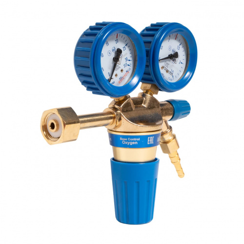Редуктор кислородный Base Control Oxygen – 200/12,5 бар; вх. G3/4"; вых. M16х1,5; 50 м3/ч KRASS 2117502PV