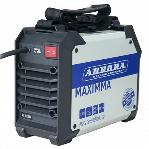 Сварочный инвертор Aurora MAXIMMA 1600 с аксессуарами в кейсе