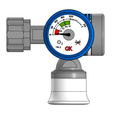  Регулятор давления MR O2 W21.8 DIN QC