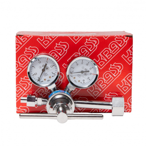Редуктор высокого давления РВД-30/2 – 300/20 бар; вх. G3/4"; вых. M16х1,5; 55 м3/час KRASS 2141004PV