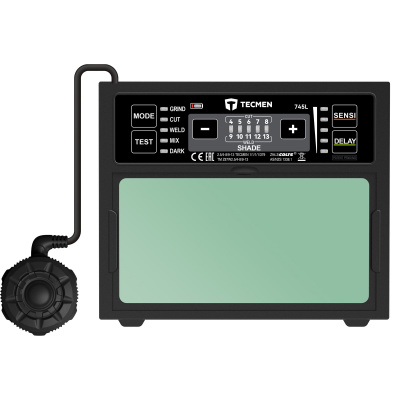 Сварочная маска хамелеон TECMEN ADF745L TM31 Черная