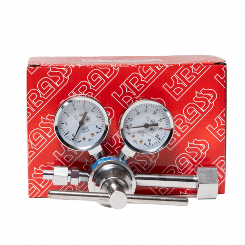 Редуктор высокого давления РВД-30/5 – 300/50 бар; вх. G3/4"; вых. M16х1,5; 140 м3/час KRASS 2141002PV