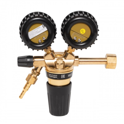 Редуктор водородный Base Control Hydrogen – 200/10 бар; вх. W21,8x1/14LH"; вых. M16х1,5LH; 100 м3/ч KRASS 2117582PV