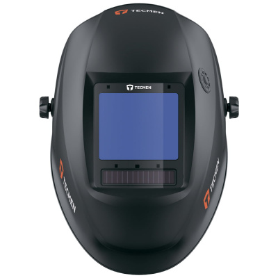Сварочная маска хамелеон TECMEN ADF820L TM16 Черная (С внешней кнопкой переключения режима зачистки)