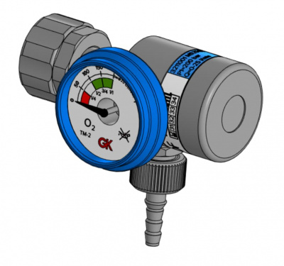  Регулятор давления MR O2 W21.8 DIN QC