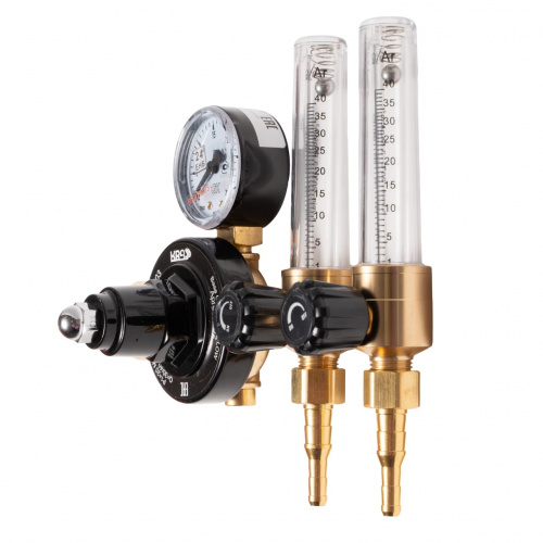 Регулятор расхода газа c 2 ротаметрами Base Control SE FLOW Ar/СО2 – 200/- бар; вх. G3/4"; вых. M16х1,5; 2*30/40 л/мин KRASS 0870478KRPV