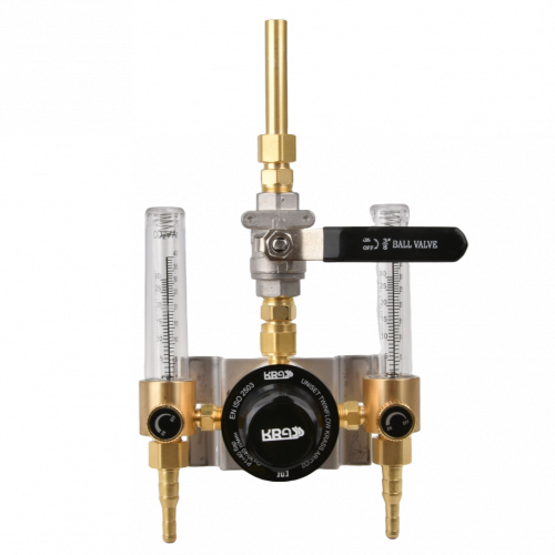 Пост газовый (точка отбора) UNISET TWINFLOW KRASS AR/CO2 Углекислый газ/Аргон