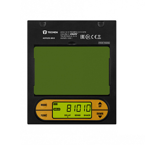 Светофильтр сварочной маски хамелеон TECMEN ADF825S